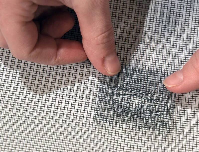 Как Отремонтировать Москитную Сетку на Пластиковом Окне - схемы, как сделать