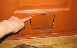 Дверца для Кошек в Дверь Своими Руками — пошаговая инструкция